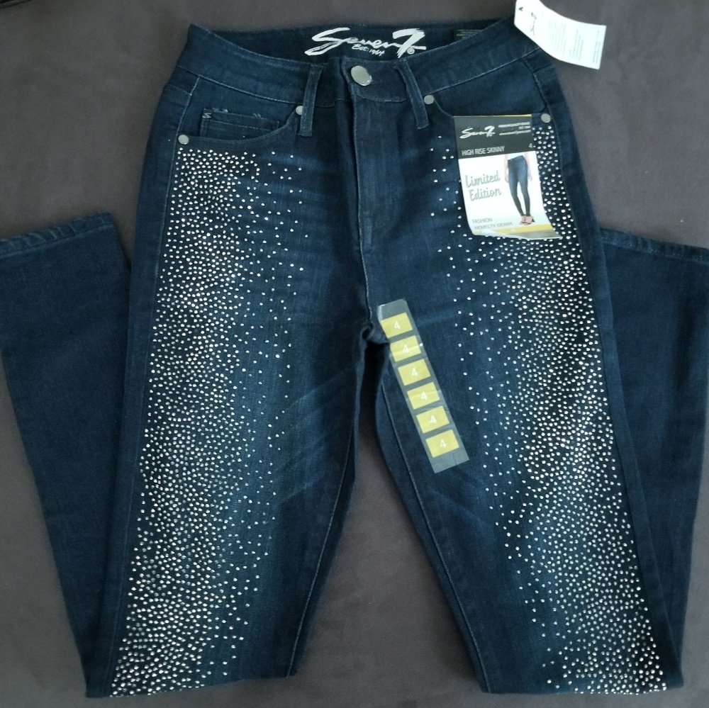 Seven7 High Rise Skinny Jeans